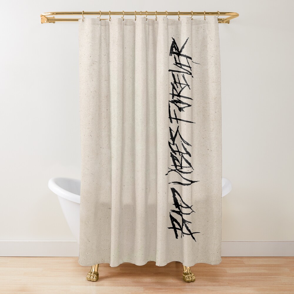 Xxx Bad Vibes Forever Shower Curtain