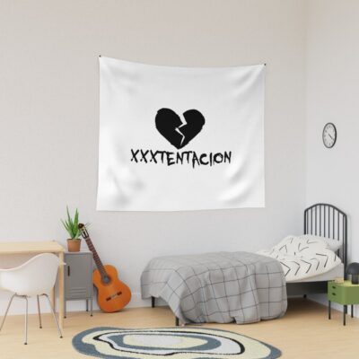 Xxxtentacion American Rapper Black Version Tapestry