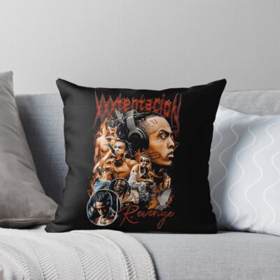 Xxxtentacion Revenge Tribute Throw Pillow