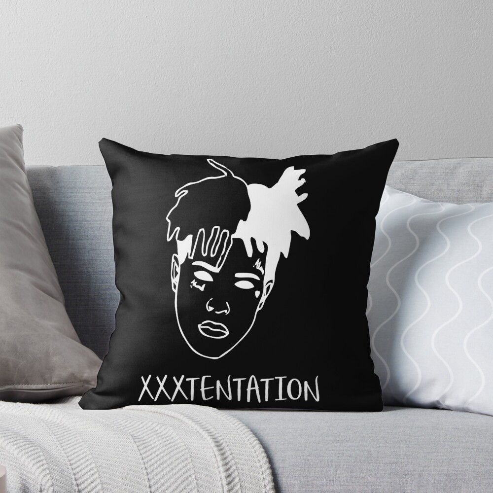 Xxxtentacion Rapper Throw Pillow