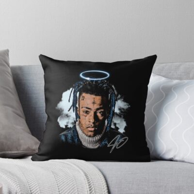 Design Xxxtentacion Throw Pillow