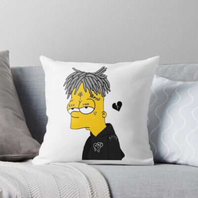 The Lazy Way To Bart Xxxtentacion Secrets About Vintage Retro Throw Pillow